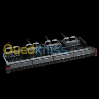 PANNEAU DE BRASSAGE 19", 24P FTP CAT5E LCS3