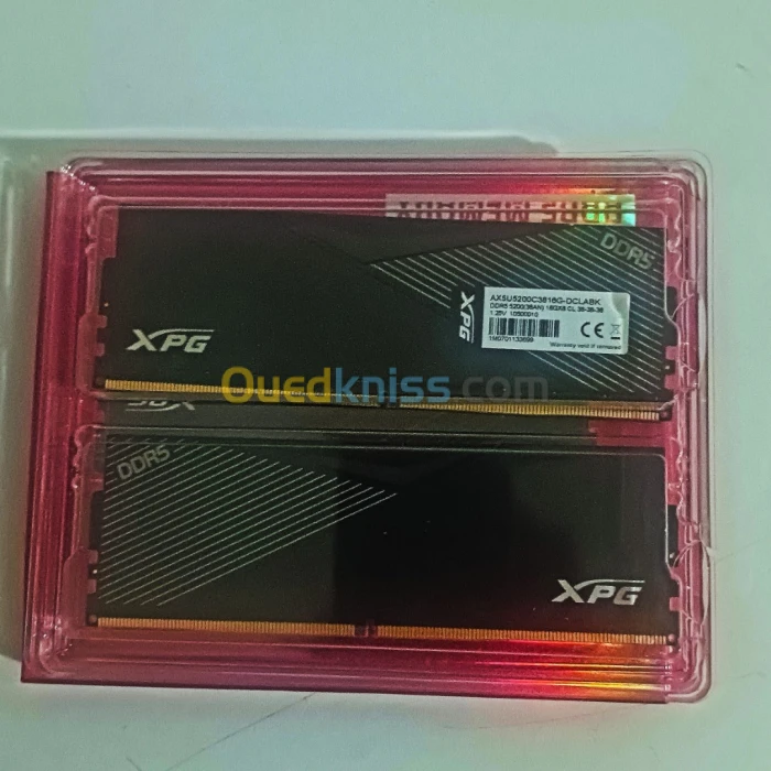 XPG LANCER DDR5 32gb (16x2) 5200mhz