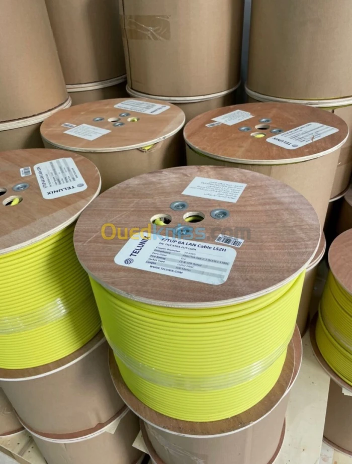 Câble Réseau Cat6A TELUNIX