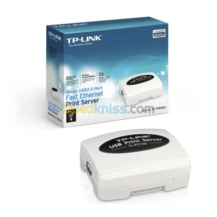 SERVEUR D'IMPRESSION TL-PS110U +PORT USB2.0 TP-LINK // REF: 6012 