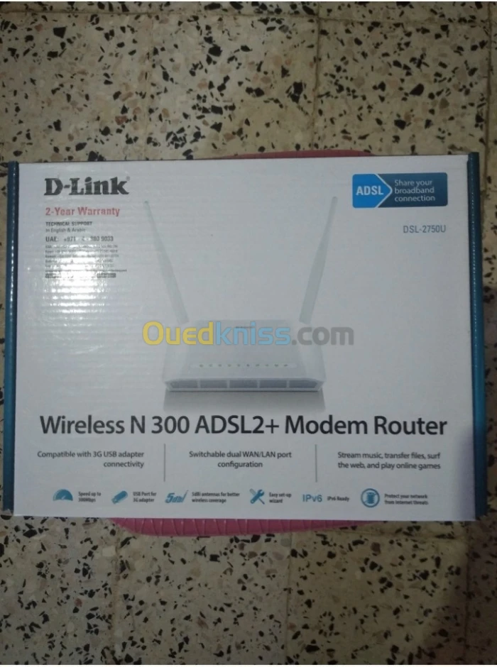 Modem Routeur D-Link DSL 2750u