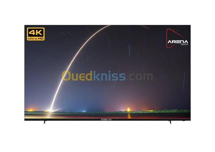 STREAM Téléviseur Stream 50″ S50F1 FRAMLES S Smart Uhd 4K avec Démo intégré