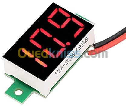 Mini voltmètre DC arduino 