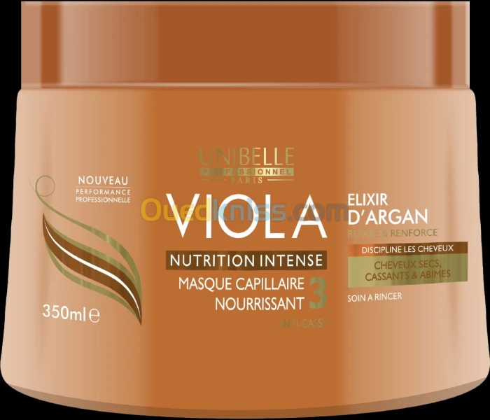 MASQUE CAPILLAIRE NOURRISSANT ELIXIR D'ARGAN 350ML
