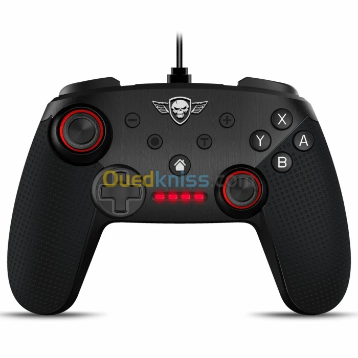 Manette Double Moteurs Vibration & Fonction Turbo pour Nintendo Switch SOG-WGPS SPIRIT OF GAMER