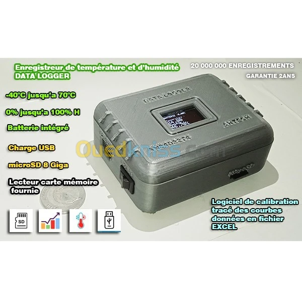 enregistreur de température , data logger , mouchards