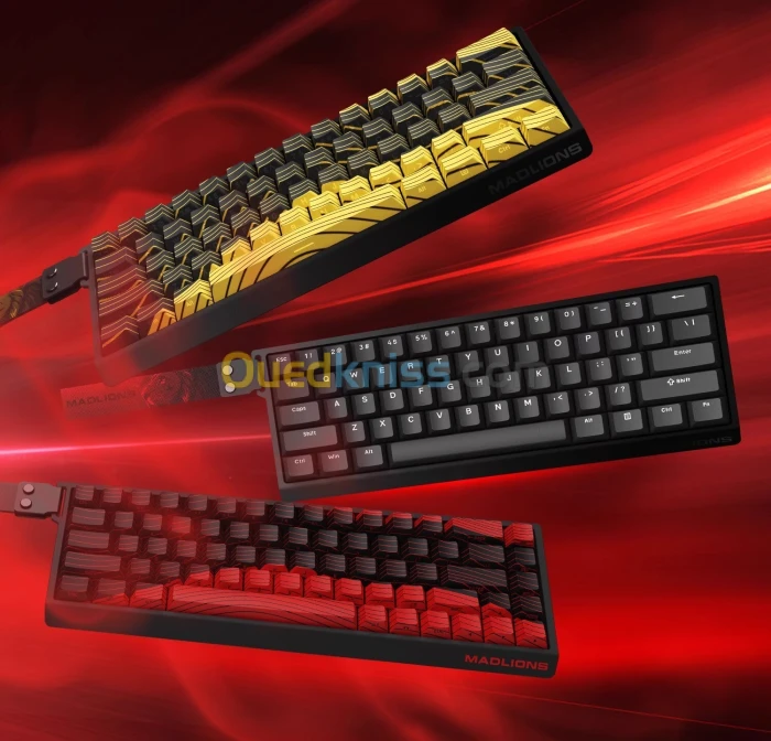MADLIONS MAD60HE FLAGSHIP PRO RGB 8000HZ, CLAVIER GAMING 