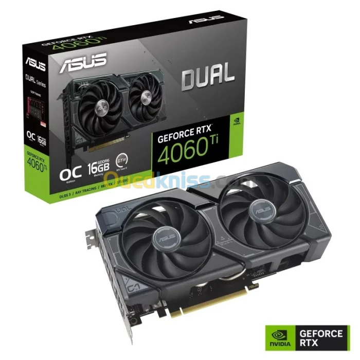 ASUS DUAL GeForce RTX 4060 Ti OC Edition 16GB GDDR6 - 2023 -