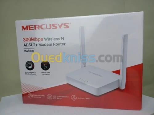 MERCUSYS Modem-routeur sans fil N ADSL2+ 300 Mbps