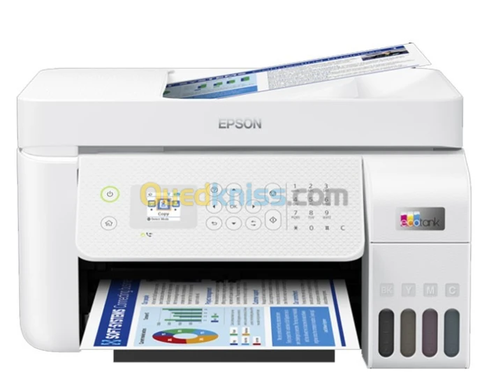 Epson EcoTank L5296 A4 Multifonction Imprimante à réservoir d'encre tout-en-un Wi-Fi Direct