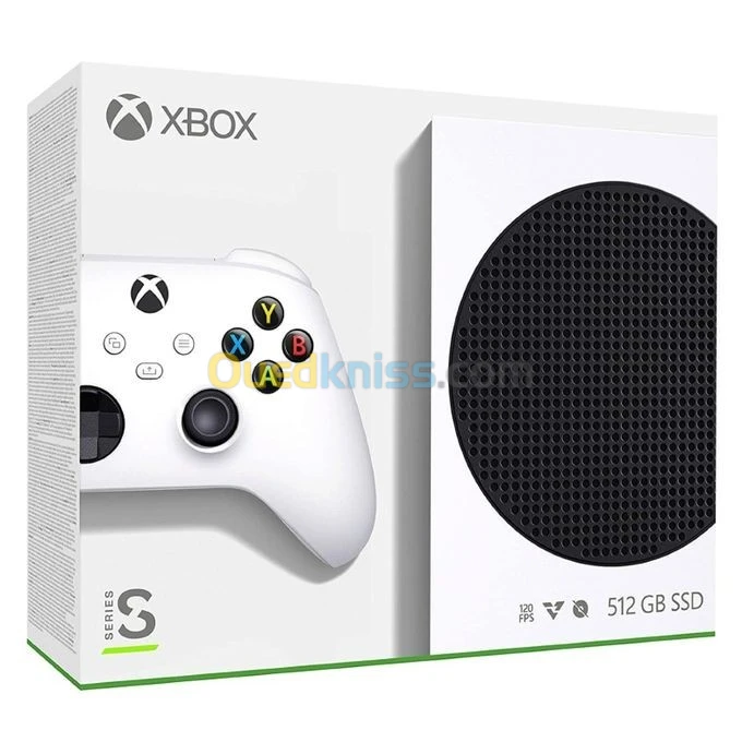 XBOX SERIES S - AMD Ryzen Zen 2 - AMD RDNA 2 4 TFLOPs - 10 Go GDDR6 - SSD 512 Go - WHITE