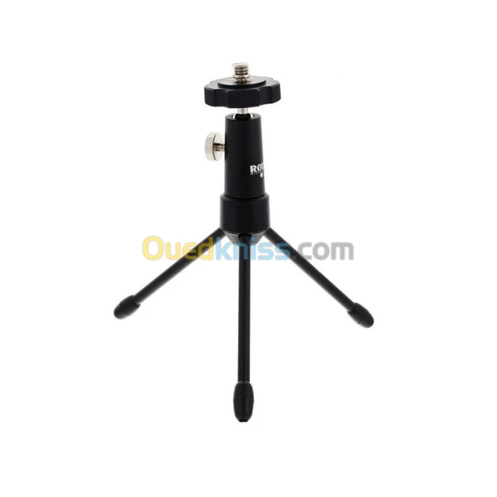 Trepied pour microphones video, rotation 360 degré