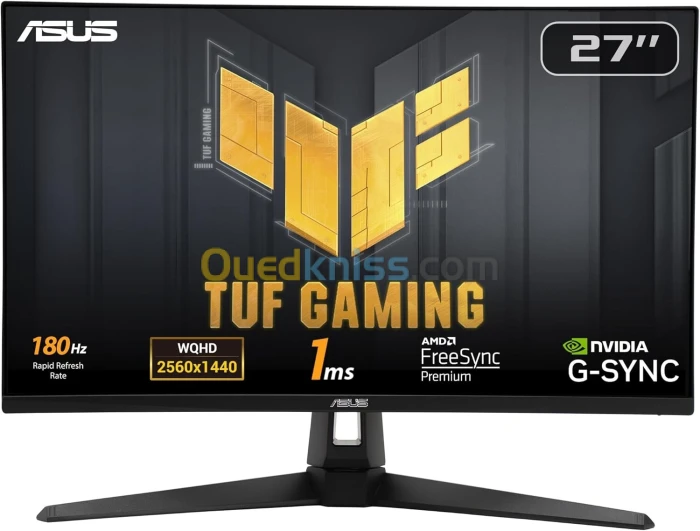 MONITEUR ASUS VG27AQ3A 27" 180HZ 1MS 2K IPS