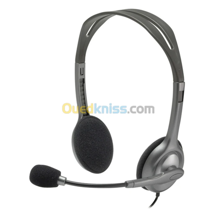 CASQUE LOGITECH H111 FILAIRE JACK AVEC MICRO ( PC / SMART PHONE )