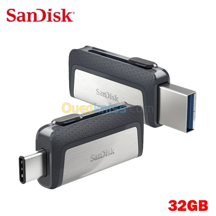 FLASH DISK DUAL DRIVE USB-3.1 TYPE-C SANDISK ULTRA 32G