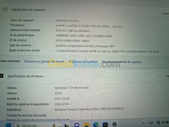 Dell latitude 7490 i5-8350U
