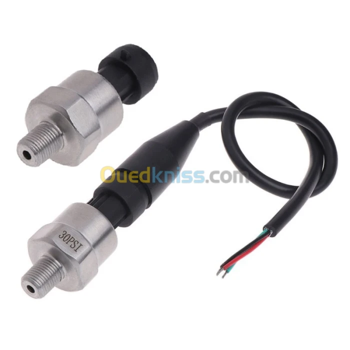 Arduino - CAPTEUR DE PRESSION HYDRAULIQUE 5V 200 psi ( EAU/HUILE/GAZ NON CORROSIF )