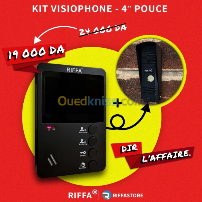 Promo Visiophone 4" pouces
