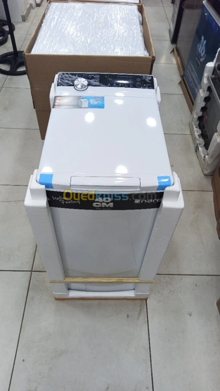 promo machine a laver nardi inverter top 8kg 1300tr/min européenne