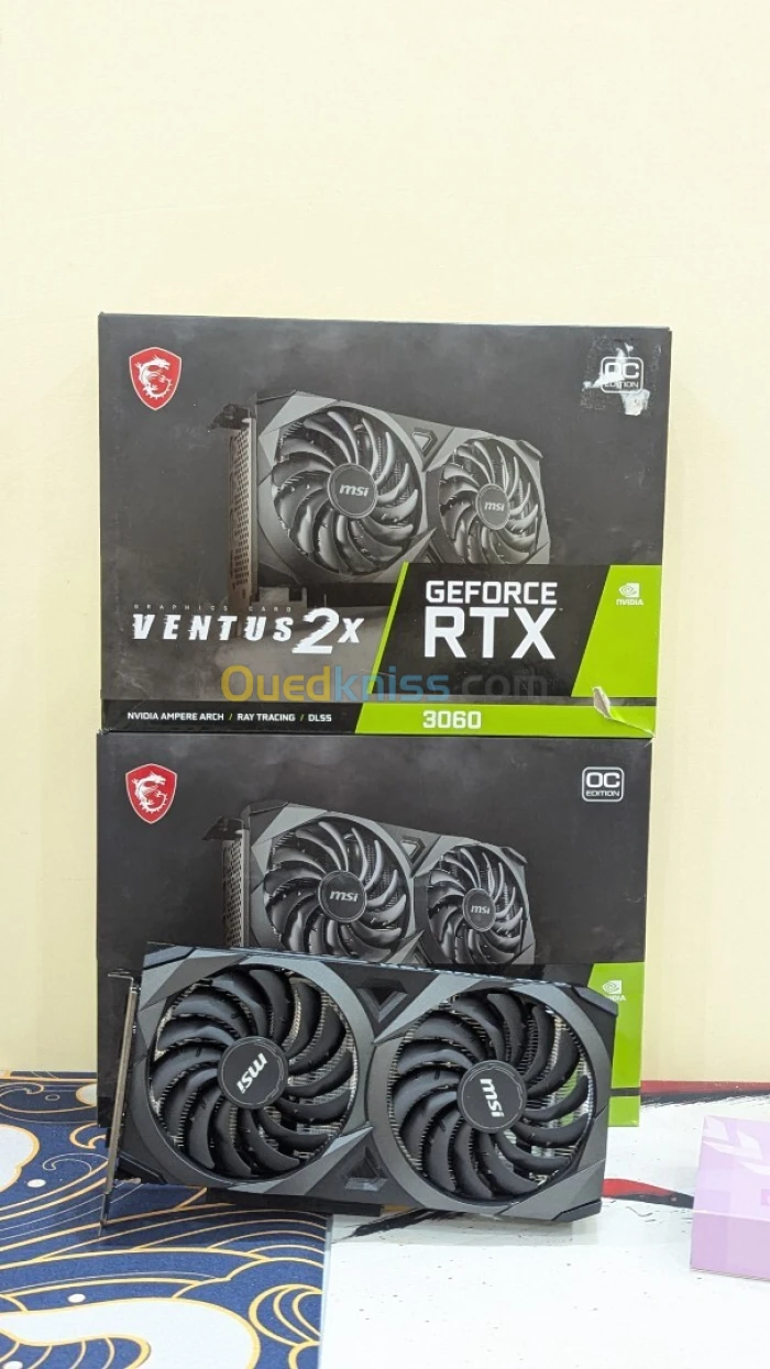 MSI RTX 3060 VENTUS 2X OC 12GO GDDR6