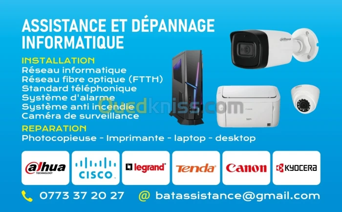 Installation Réseau Informatique & Téléphonique