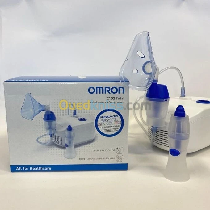 OMRON C102 Total Nébuliseur 2 en 1 avec Douche Nasale