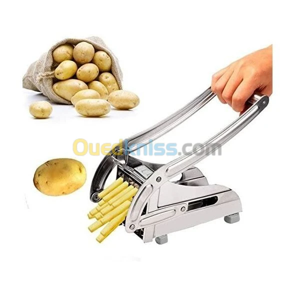 قطاعة البطاطا من الفولاذ المقاوم للصدأ Coupe frite en acier inoxydable