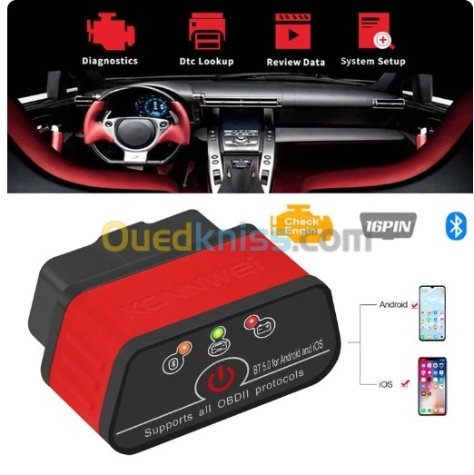 KONNWEI KW 903 Bluetooth, ELM327 OBD2
