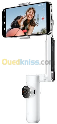 BRAS SMARTPHONE INSTA360 GIMBAL FLOW 4K BLANC