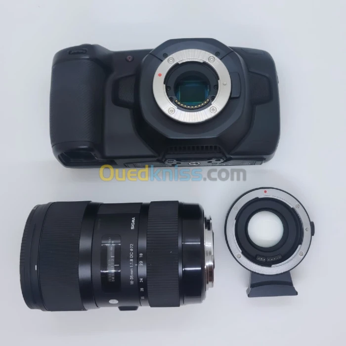 Blackmagic 4K + Speedbooster + Sigma 18-35mm F1.8