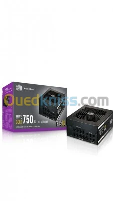 ALIMENTATION COOLERMASTER G GOLD 750 V2 FULL RANG A/EU CORD MPE-7502