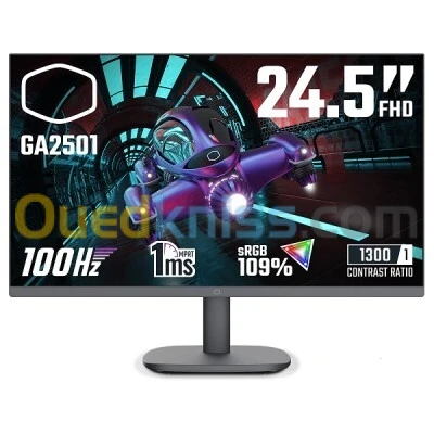 ECRAN COOLERMASTER 24.5 FHD 100HZ IPS GA2501 EU POWER CORD