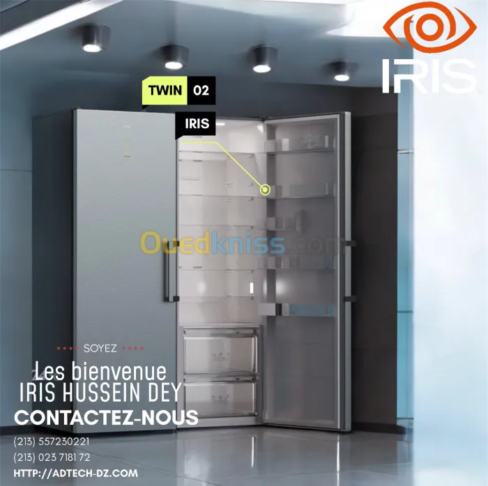 REFRIGIRATEUR IRIS TWIN IR-BCD 455