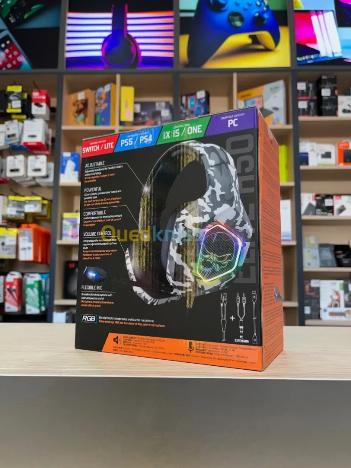 CASQUE SPIRIT OF GAMER ELITE H50 ARCTIC EDITION