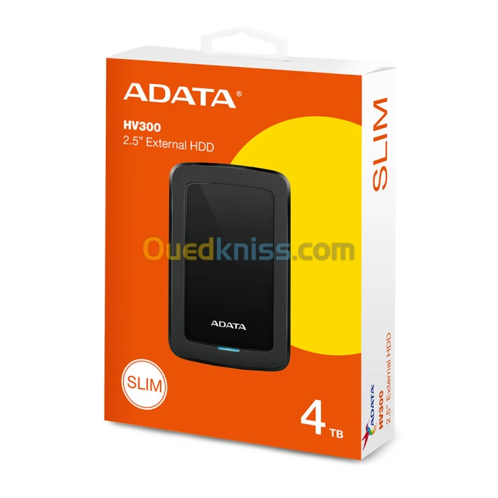 HDD 2,5" 4TB ADATA EXTERNE ULTRA SLIM