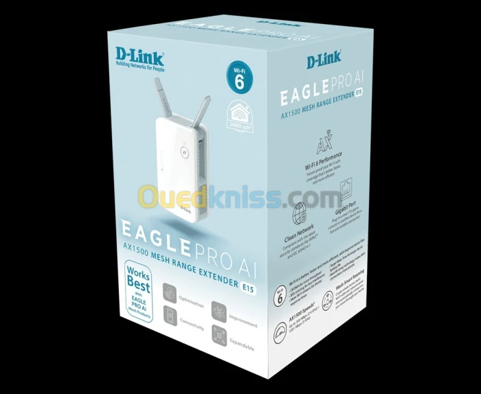 D-link routeur/extender gamme Mesh AX1500 E15