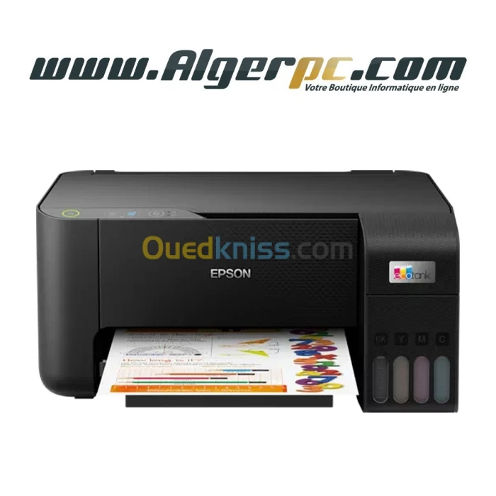 Imprimante Epson EcoTank L3210 multifonction/couleur/réservoir d'encre/connectivité USB