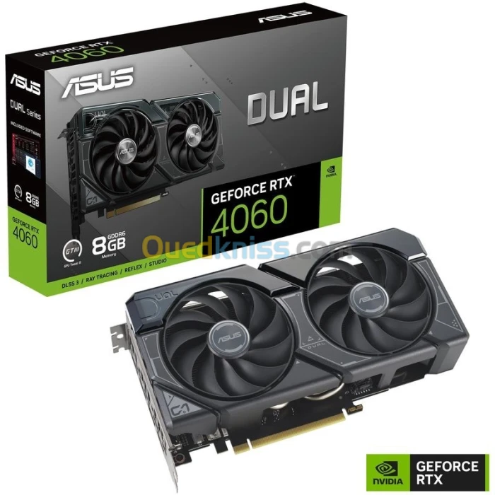ASUS DUAL GeForce RTX 4060 8G 8GB GDDR6 DUAL