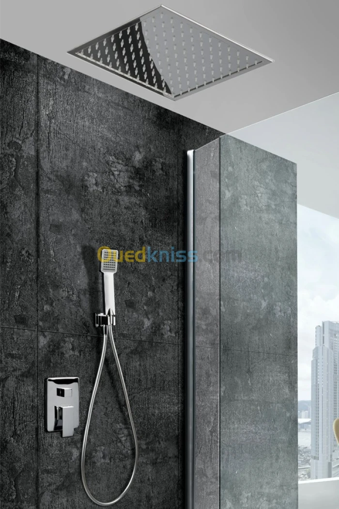 COLONNE DOUCHE ENCASTRE CHROME VOLGA IMEX