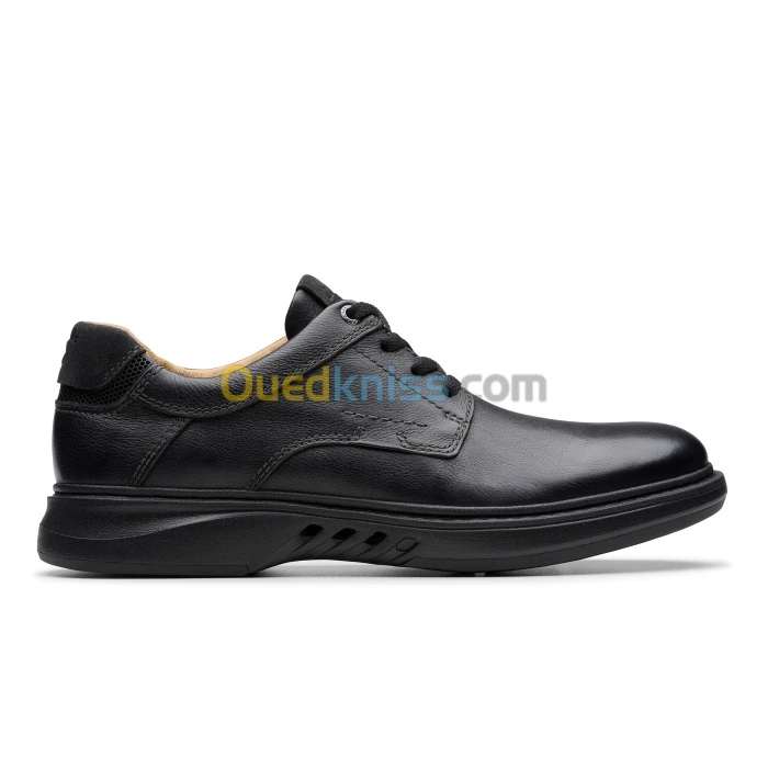 Clarks Un Briley Pace Black Leather