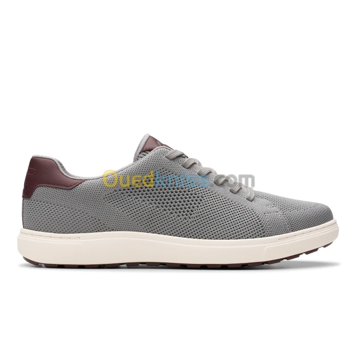 CLARKS Mapstone Lace Grey Knit