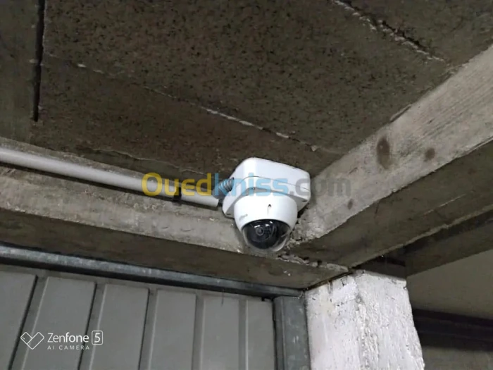 installation camera de surveillance et system d'alarme