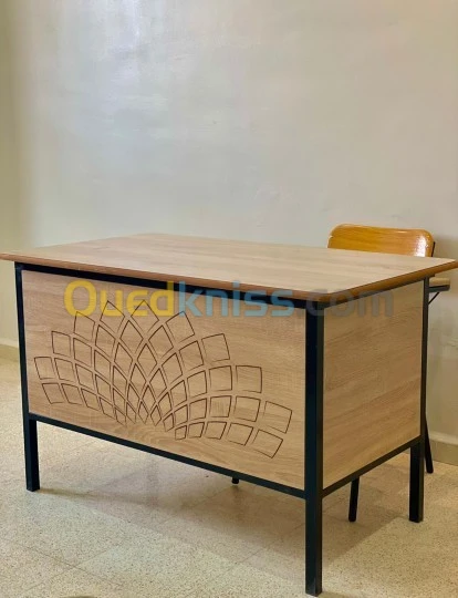 BUREAU PROF 1.40M A/2Tiroir MZ