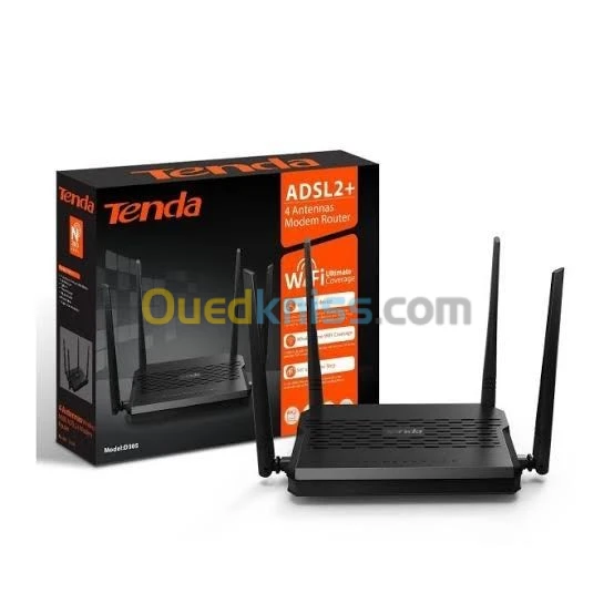 Tenda Modem D305 4 Antennes