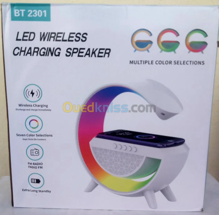 Led Wireless Bluetooth Charging Speaker Bt 2301