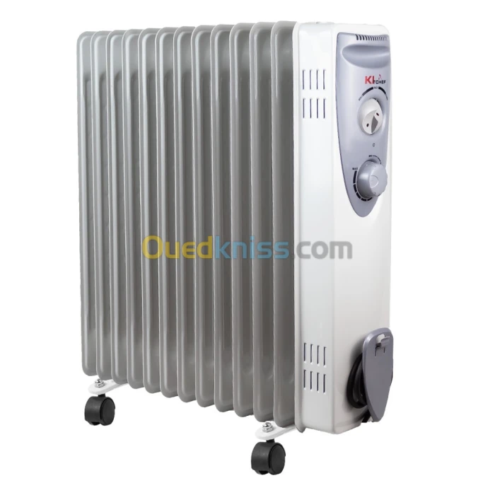 Ktichef Bain D Huile 2300W 11 Éléments Blanc