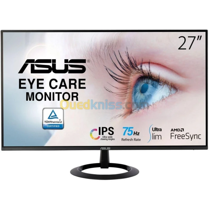 ECRAN ASUS 27" VZ27EHE FULL HD 1MS 75HZ IPS