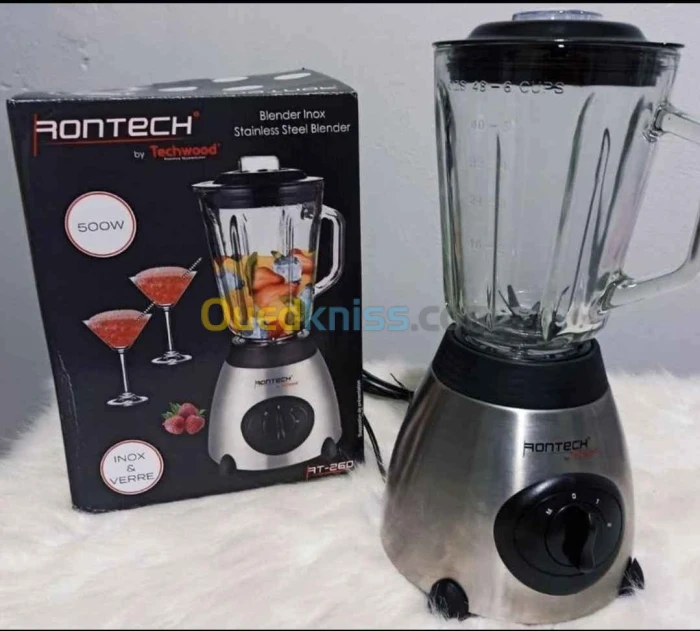 Blender RONTECH multifonction 500w 1,5l techwood 