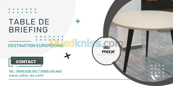 TABLE DE BRIEFING - IMPORTATION - 1M