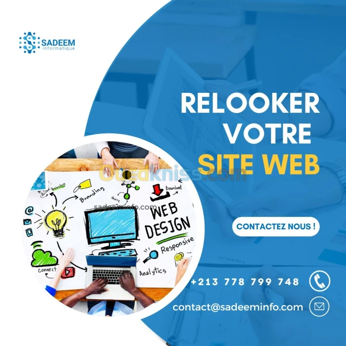 Refonte / relooking Site web en Algérie